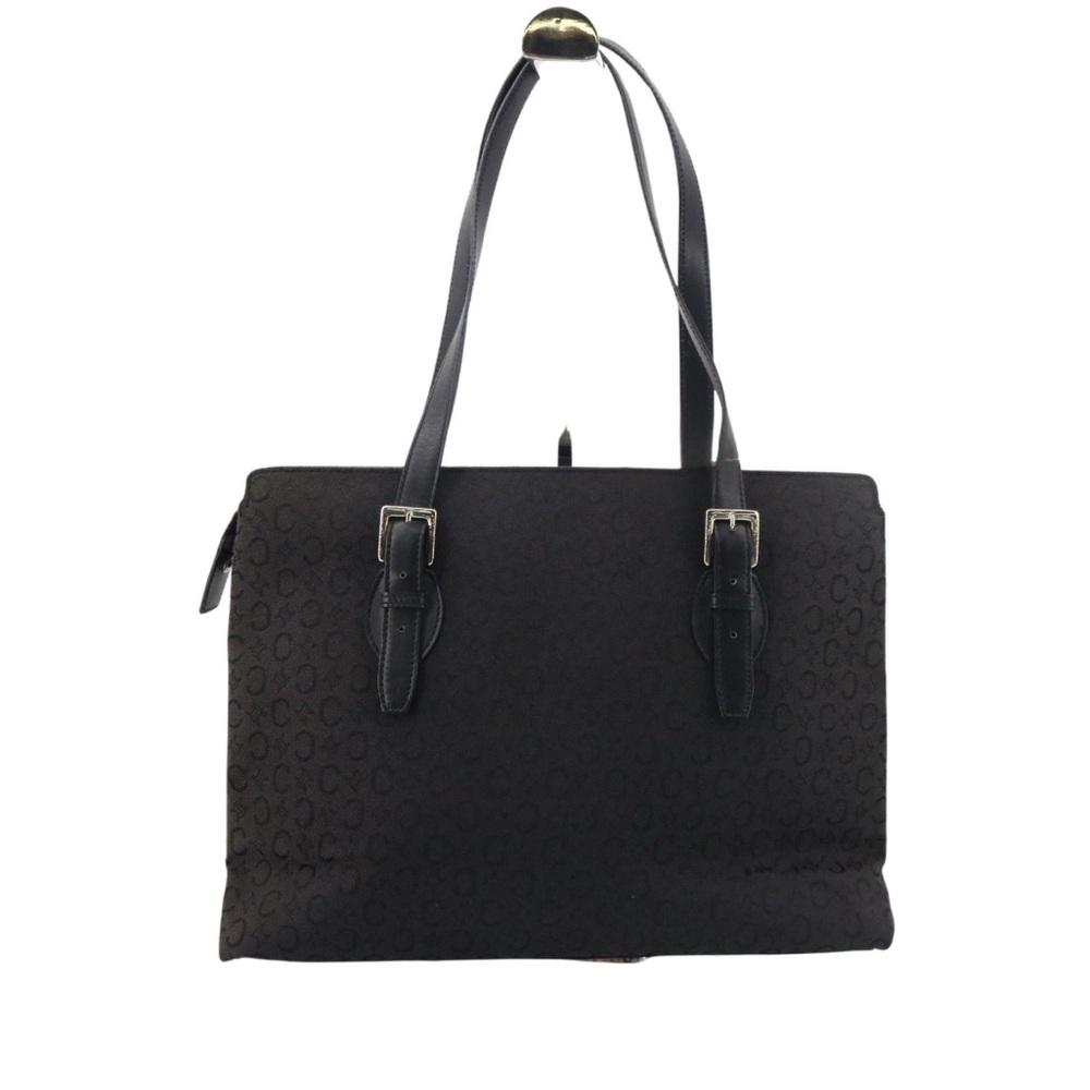 Celine Black Macadam Tote Bag